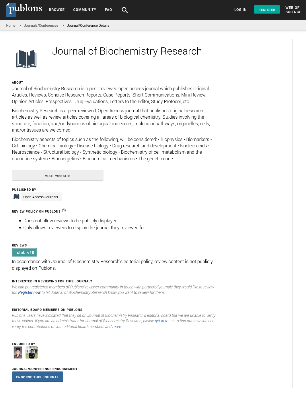 recent research articles in biochemistry