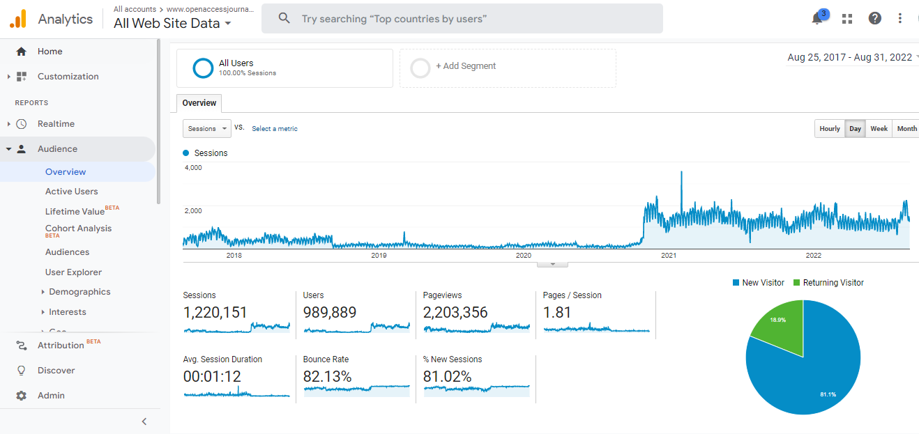 Visitor Analysis Report